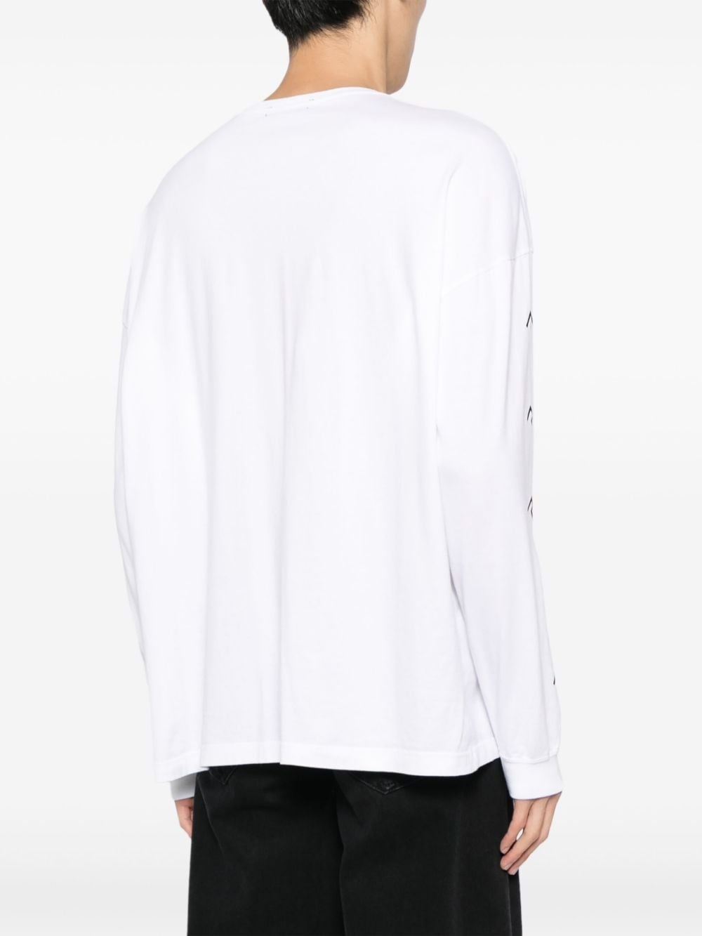graphic-printed long-sleeved t-shirt - 4