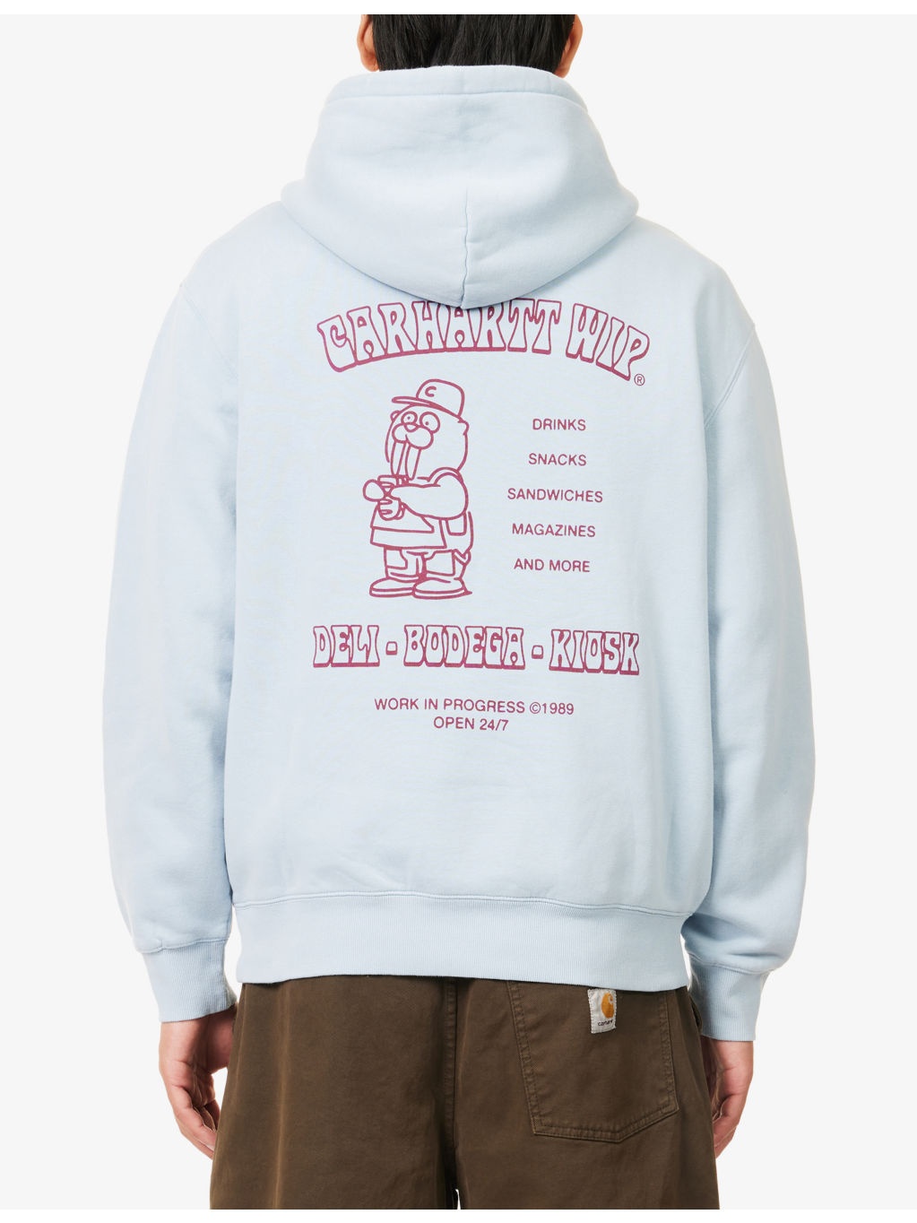 Sandwich Graphic-Print Cotton Hoody - 4