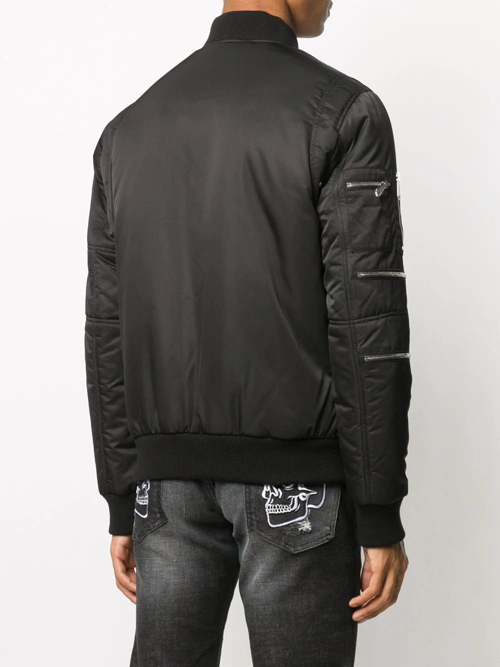 logo bomber jacket - 4