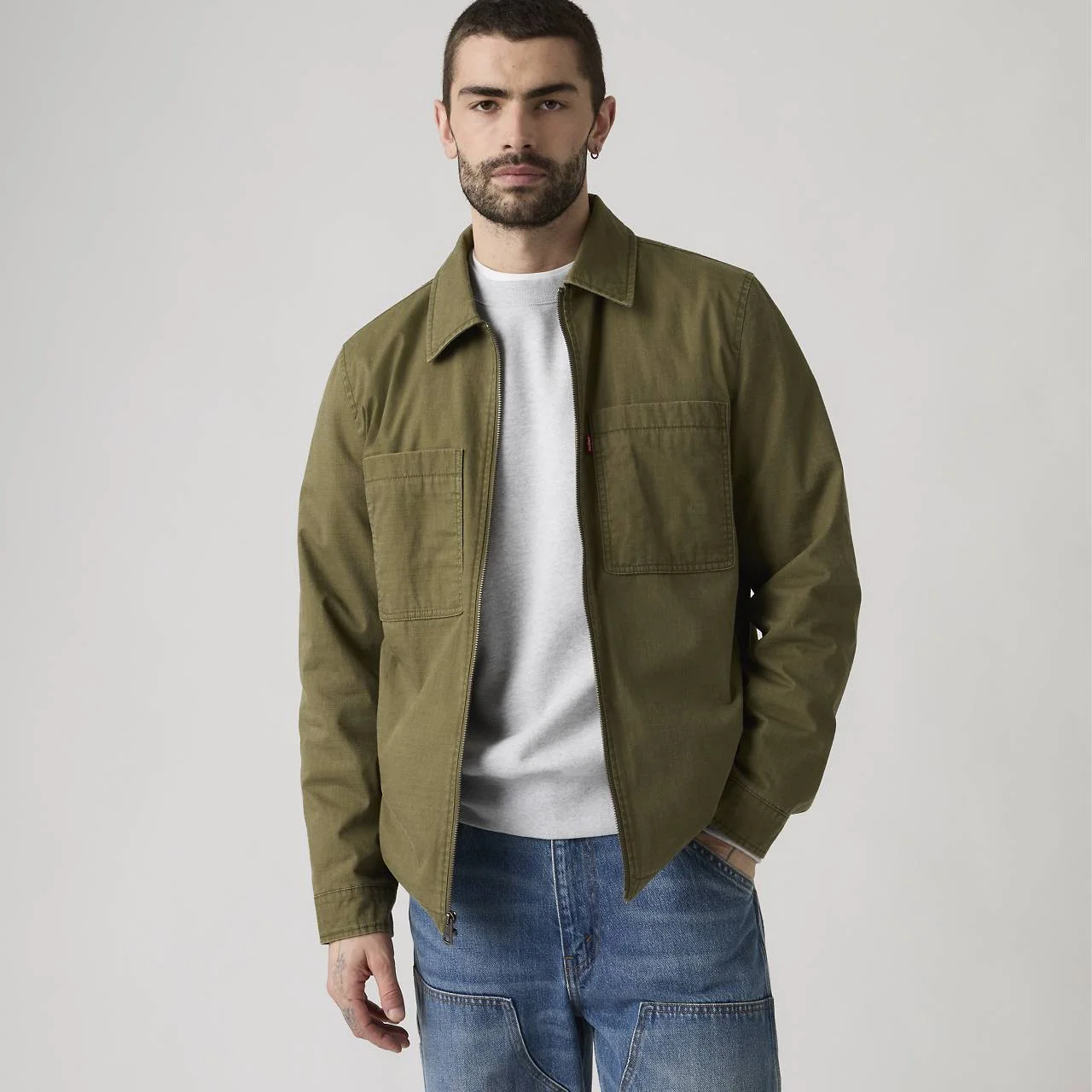 MILITARY OVERSHIRT - 1