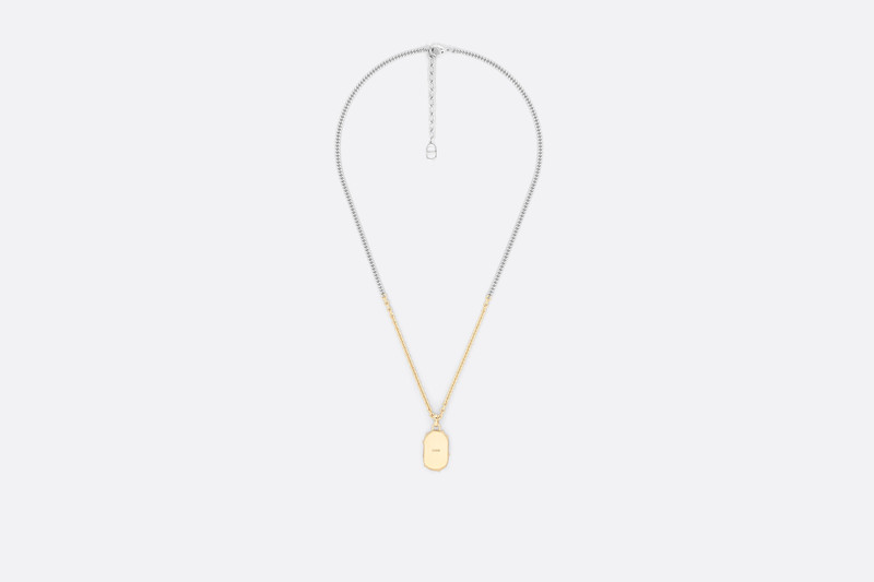 Dior CD Icon Pendant Necklace outlook