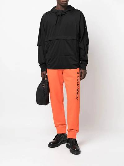 A-COLD-WALL* logo-print track pants outlook