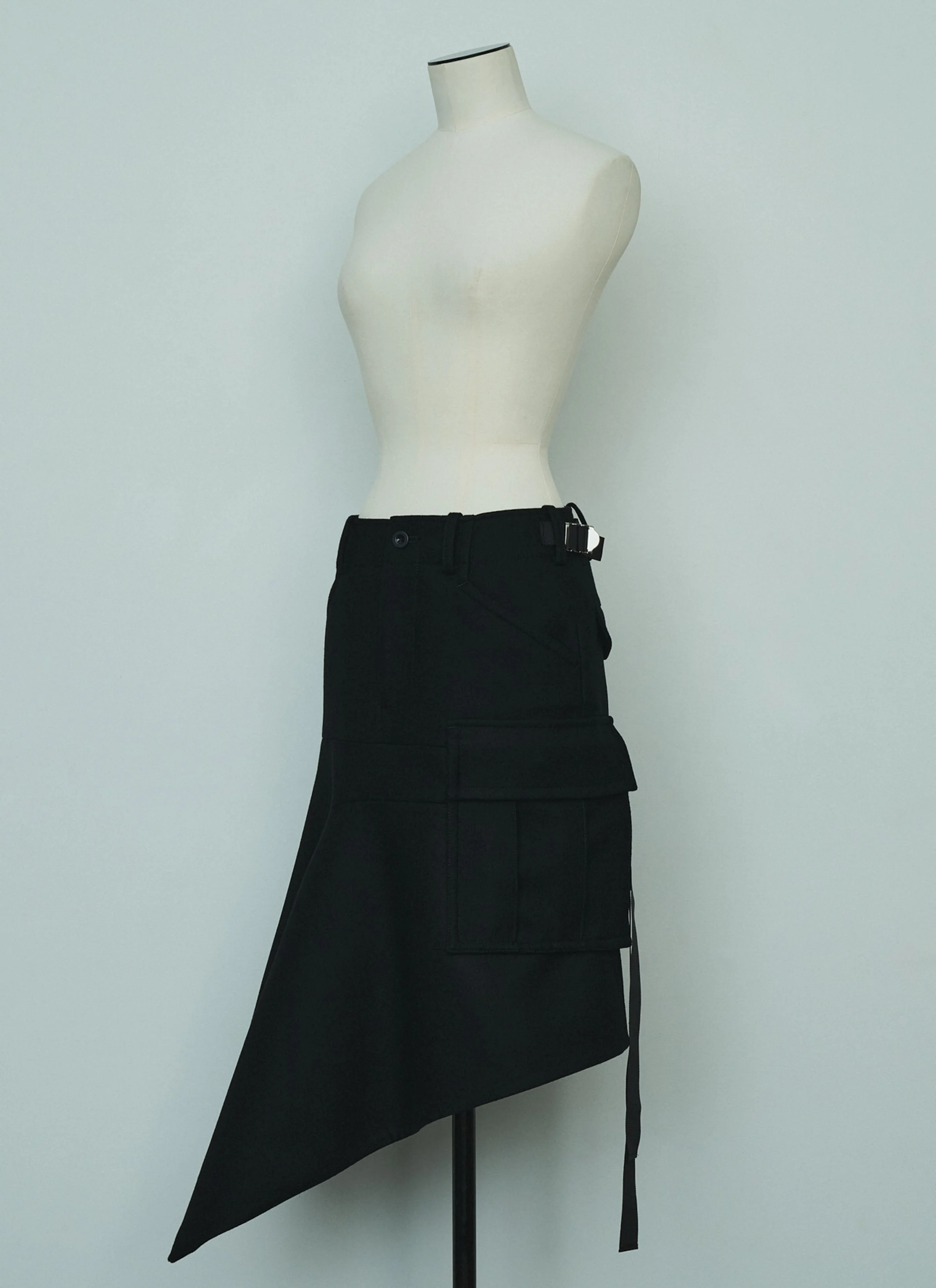Wool Melton Skirt - 1