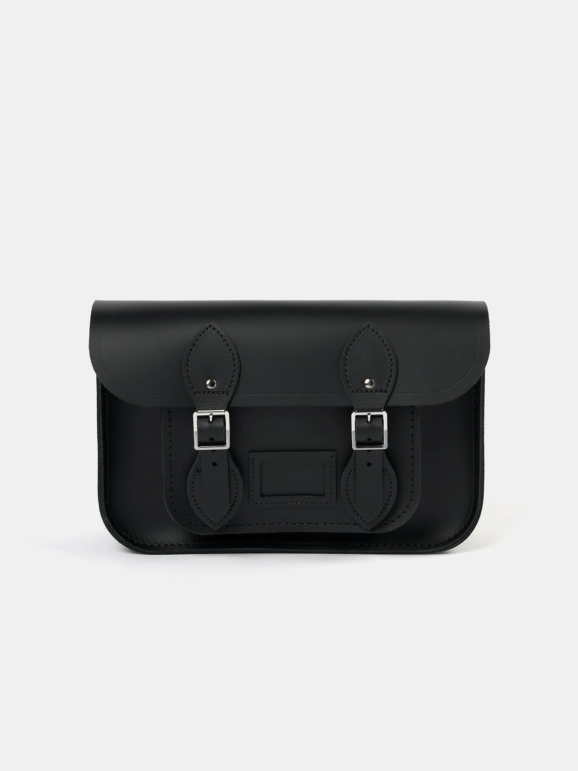 The Satchel Shoulder Bag - Black - 1