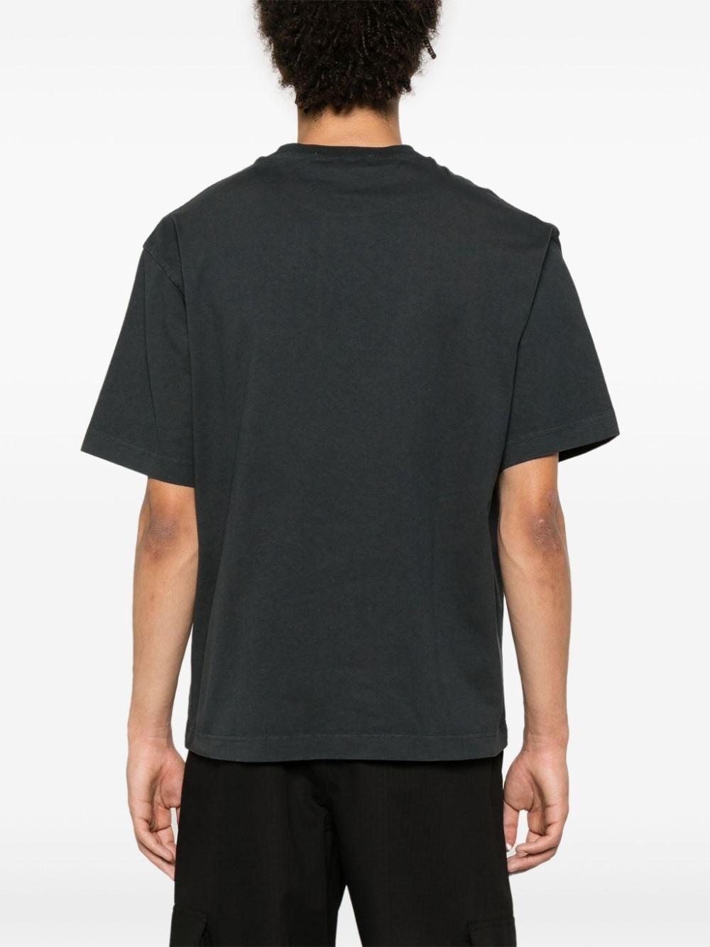 logo-print cotton T-shirt - 5