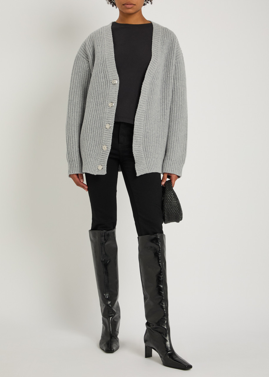 Nanushka Varten Wool and Cashmere-blend Cardigan - 4