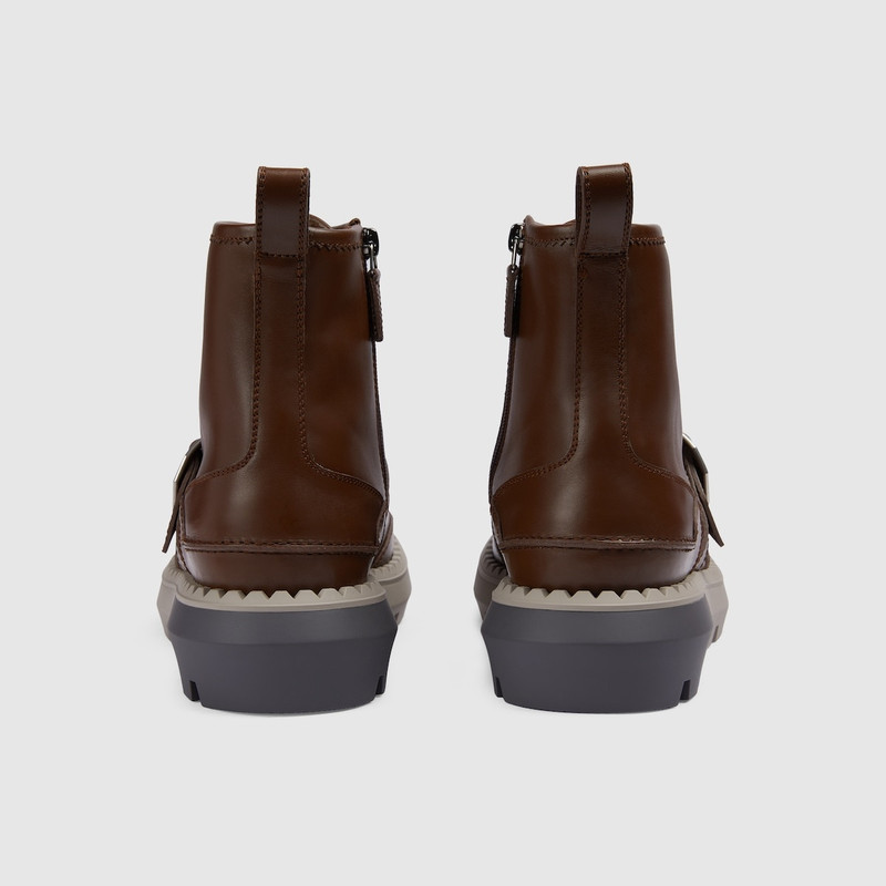 GUCCI Men's GG lace-up boot outlook