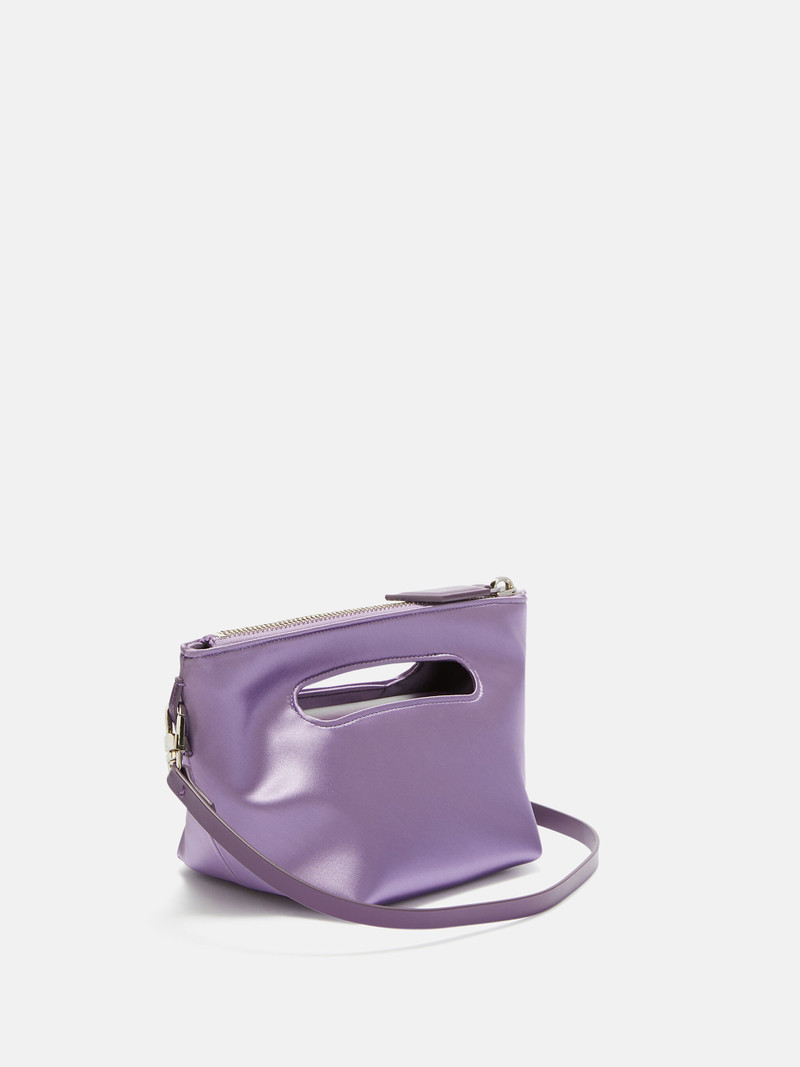 ''VIA DEI GIARDINI 15'' LILAC TOTE BAG 3