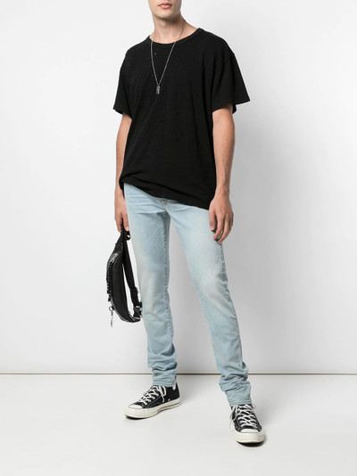 AMIRI distressed effect T-shirt outlook