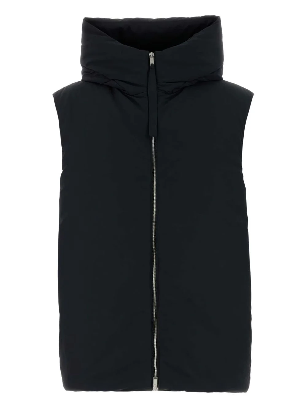 hooded down gilet - 1