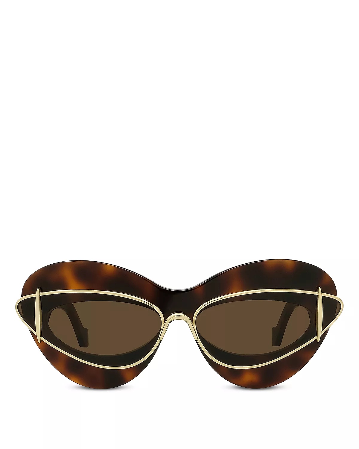 Double Frame Cat Eye Sunglasses, 67mm - 2