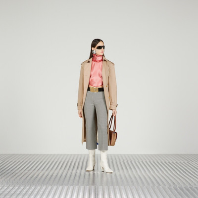 GUCCI Garbadine trench coat outlook