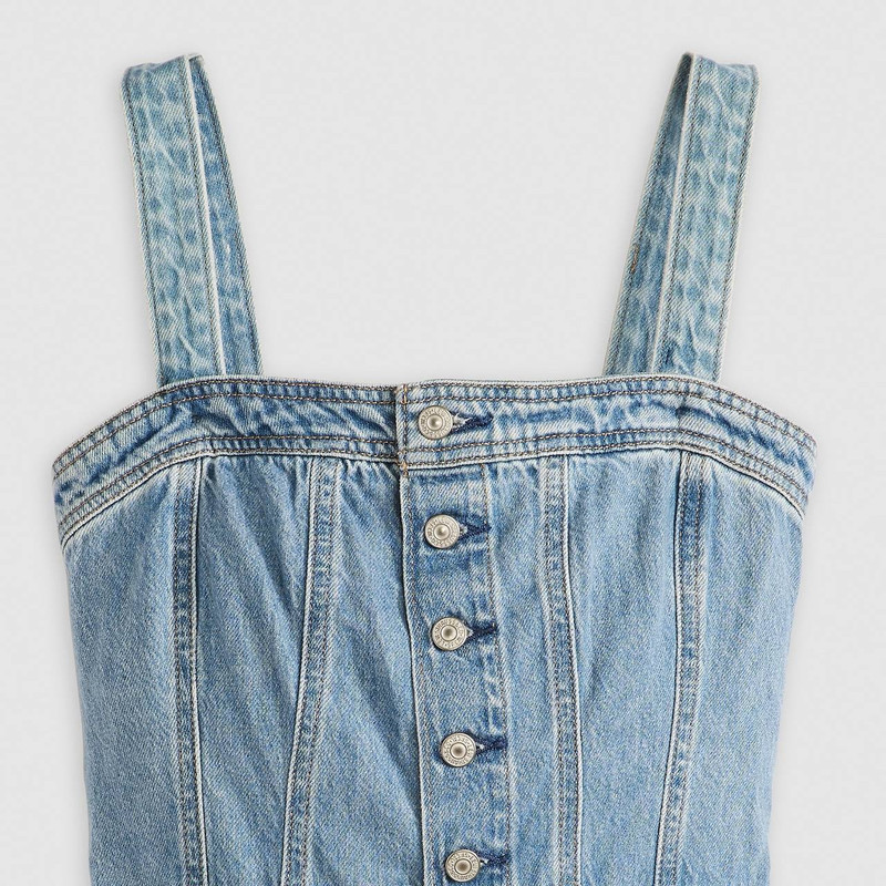 ICONIC BUTTON-UP DRESS 6