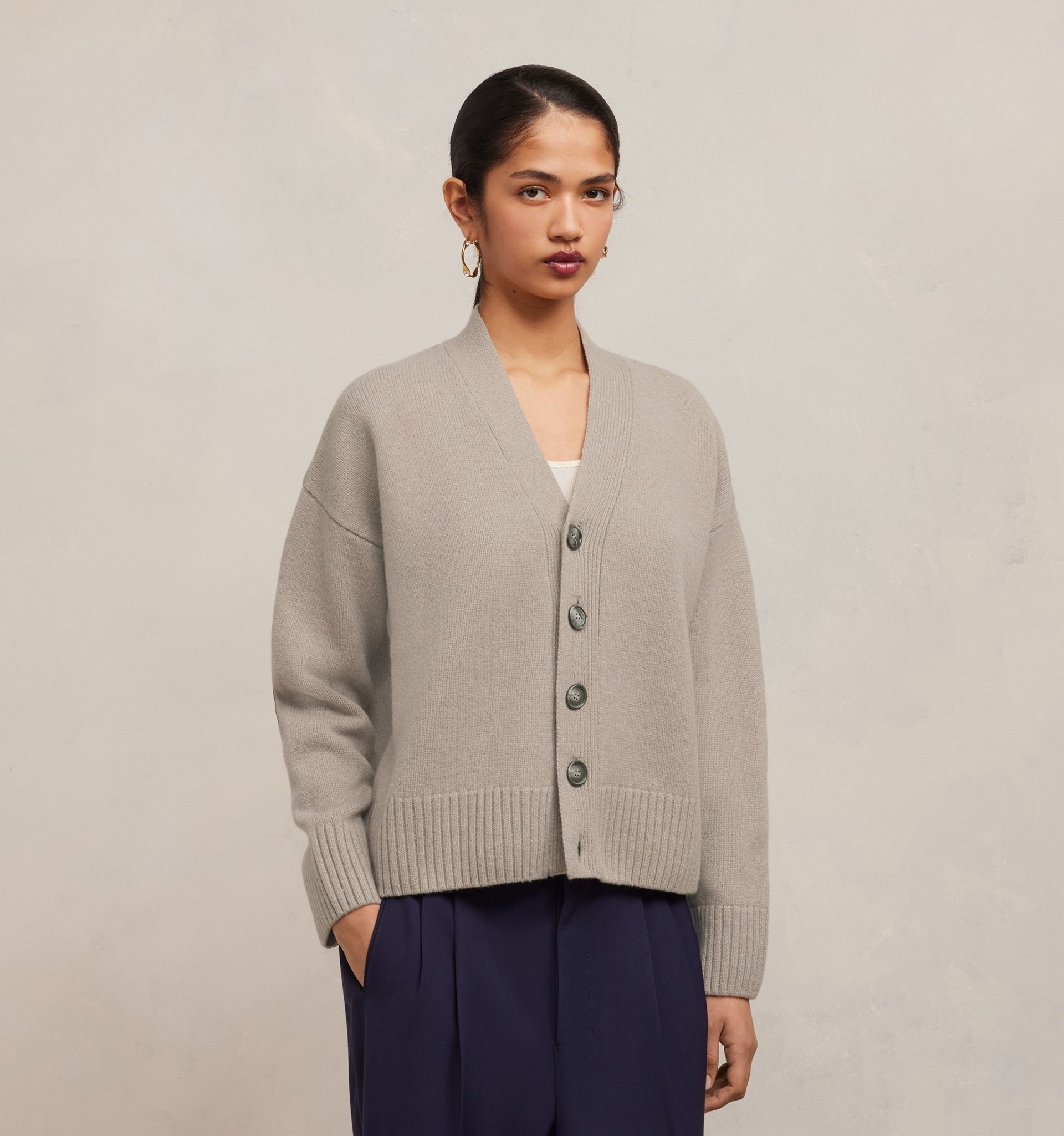 Wool Cashmere Cardigan - 7