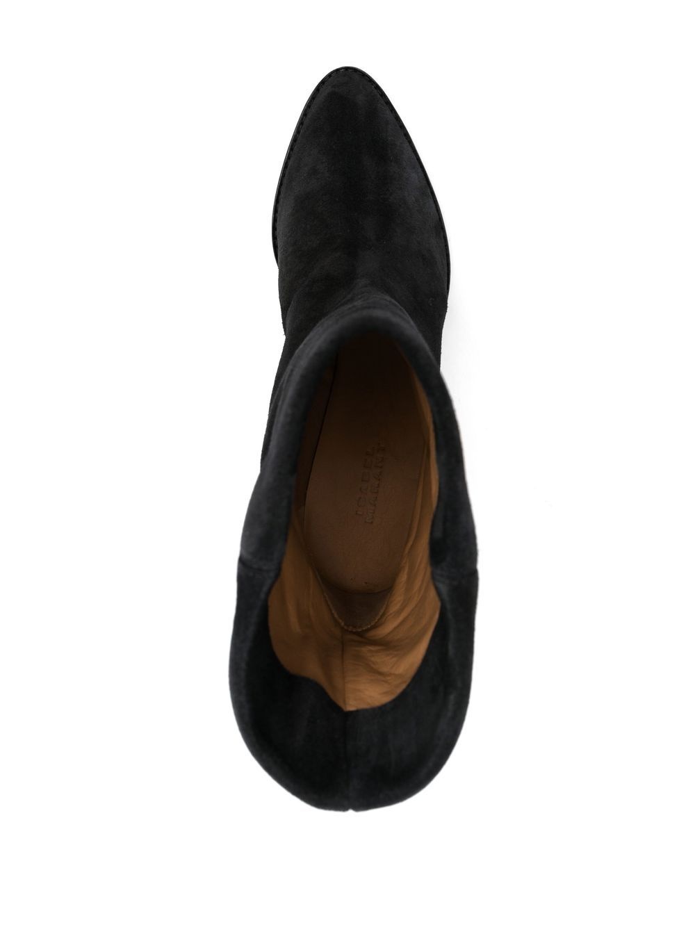 75mm suede boots - 4