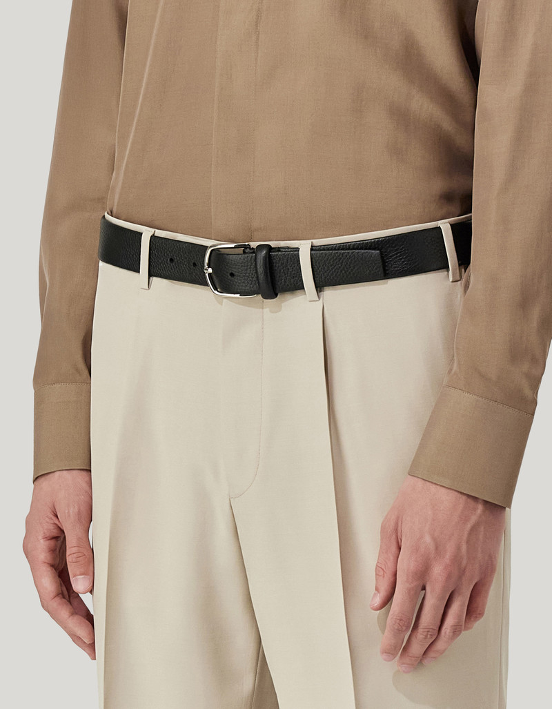 CORDOVAN FINISHING CALFSKIN BELT 27