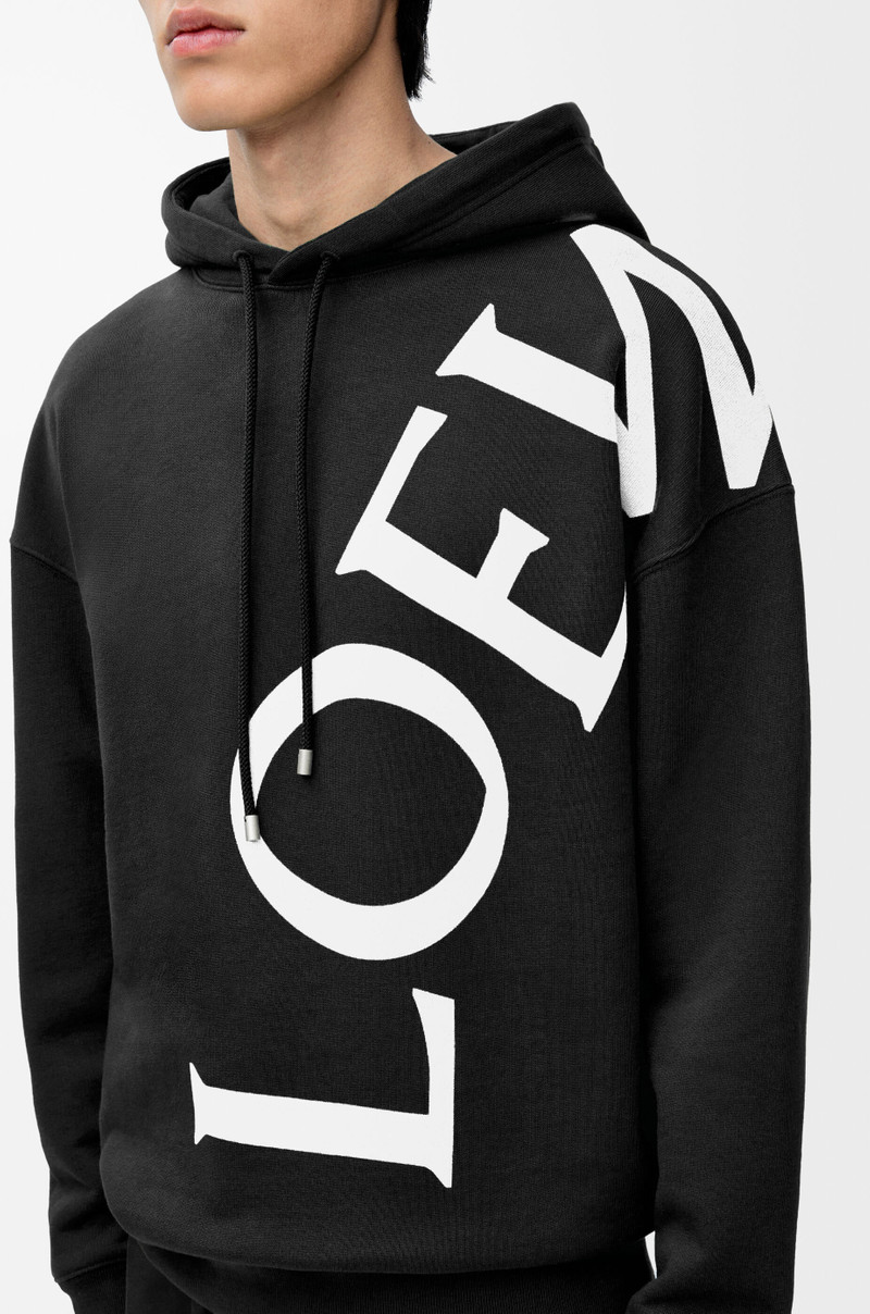 Relaxed fit hoodie in cotton 5