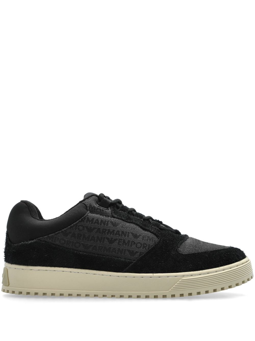 Suede leather sneakers - 1