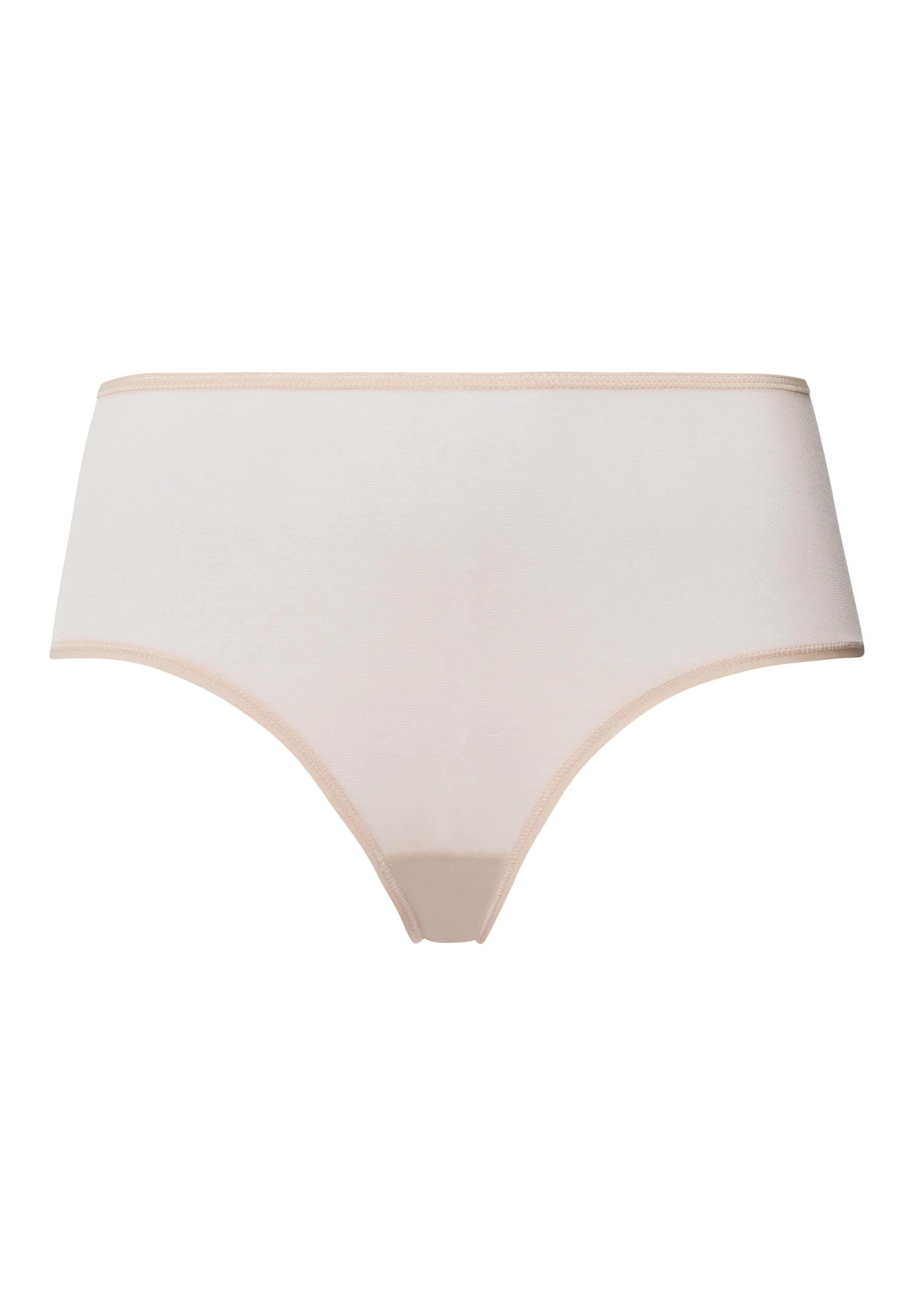Smooth Illusion Semi-Transparent Tulle Full Brief - 1