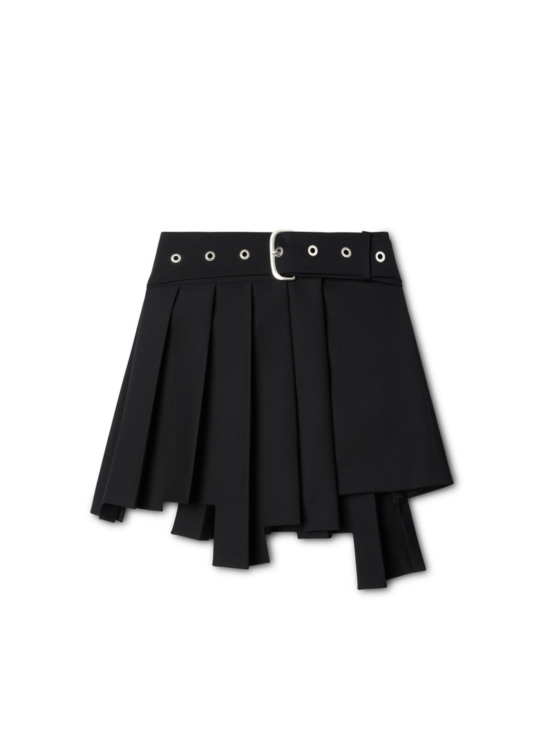 Dry Wo Pleated Asym Skirt - 1