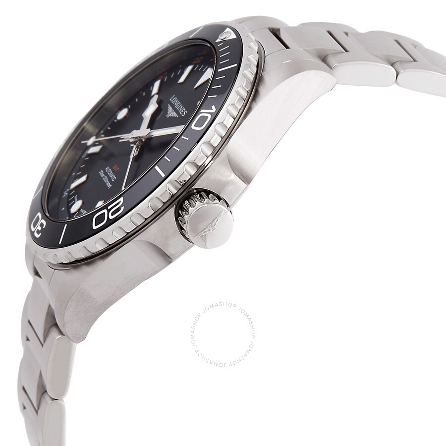 Longines Hydroconquest Automatic Black Dial Men's Watch L3.890.4.56.6 - 2
