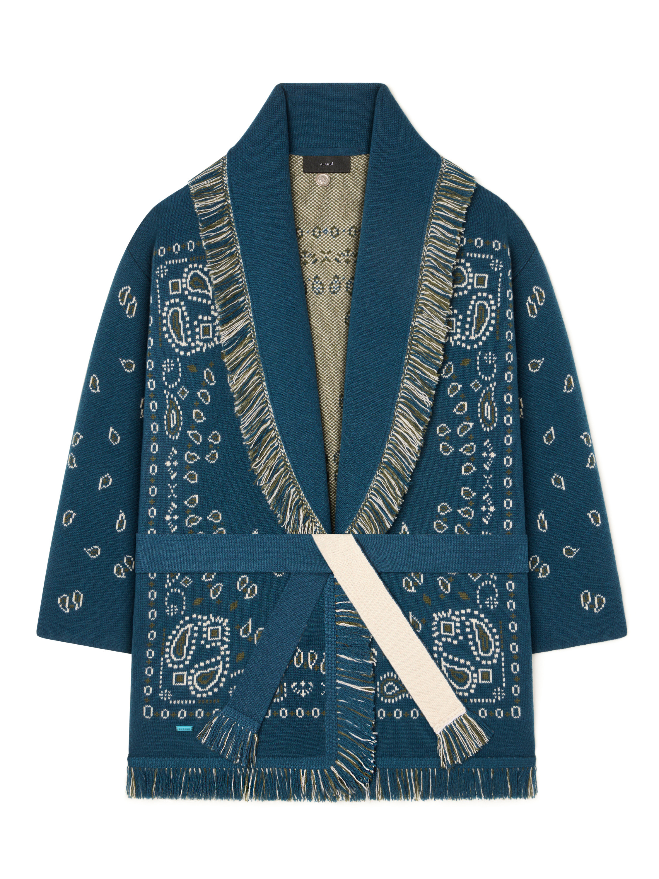 Bandana Jacquard Cardigan - 5