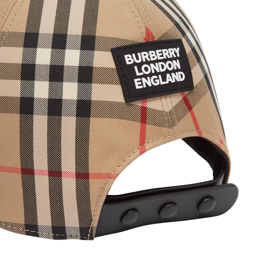 Burberry Checked Cap - 3