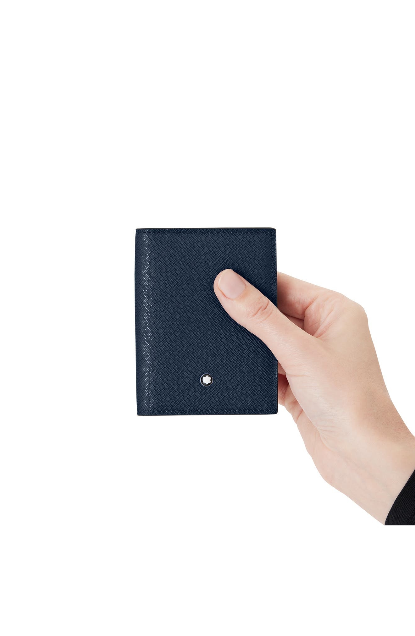 Montblanc Sartorial Leather Bifold Wallet in Ink Blue at Nordstrom - 3