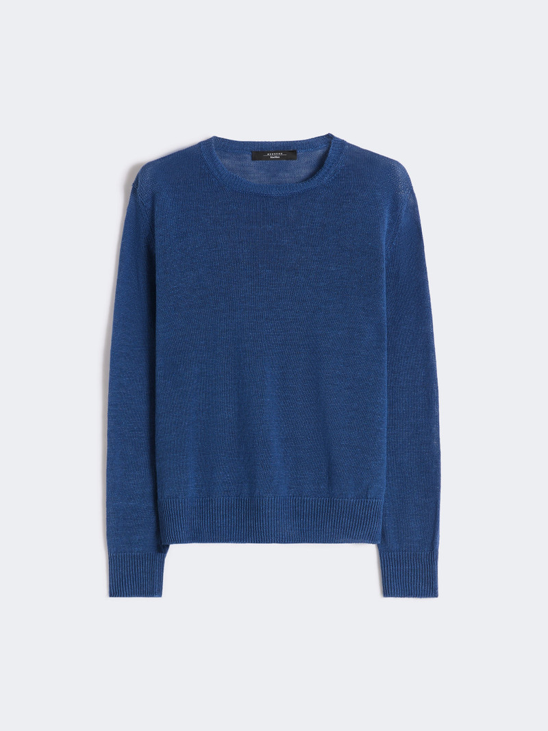 ATZECO Linen yarn jumper - OCEAN 1