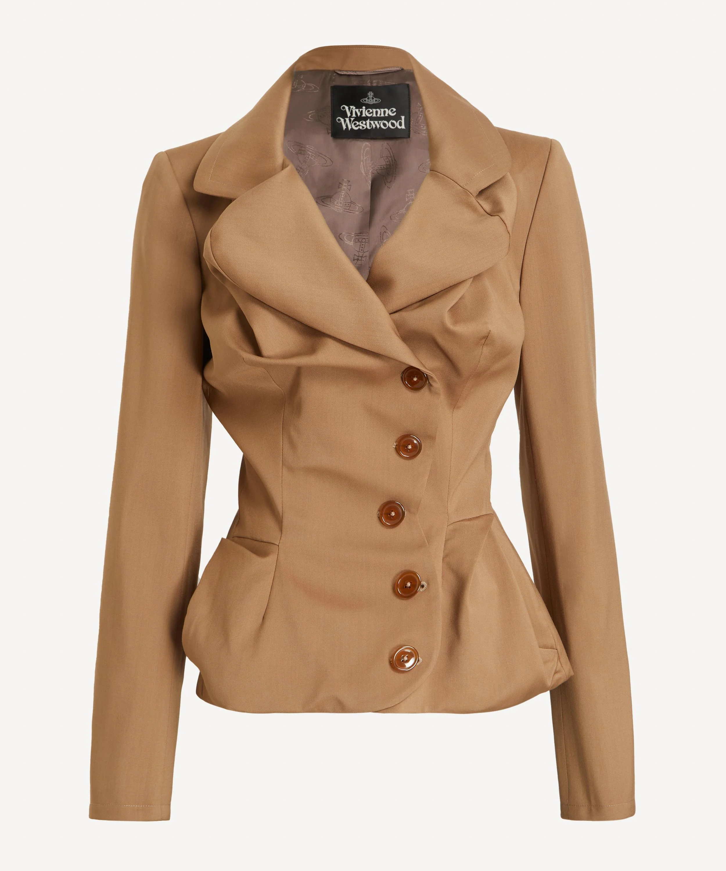 Camel Drunken Jacket - 1