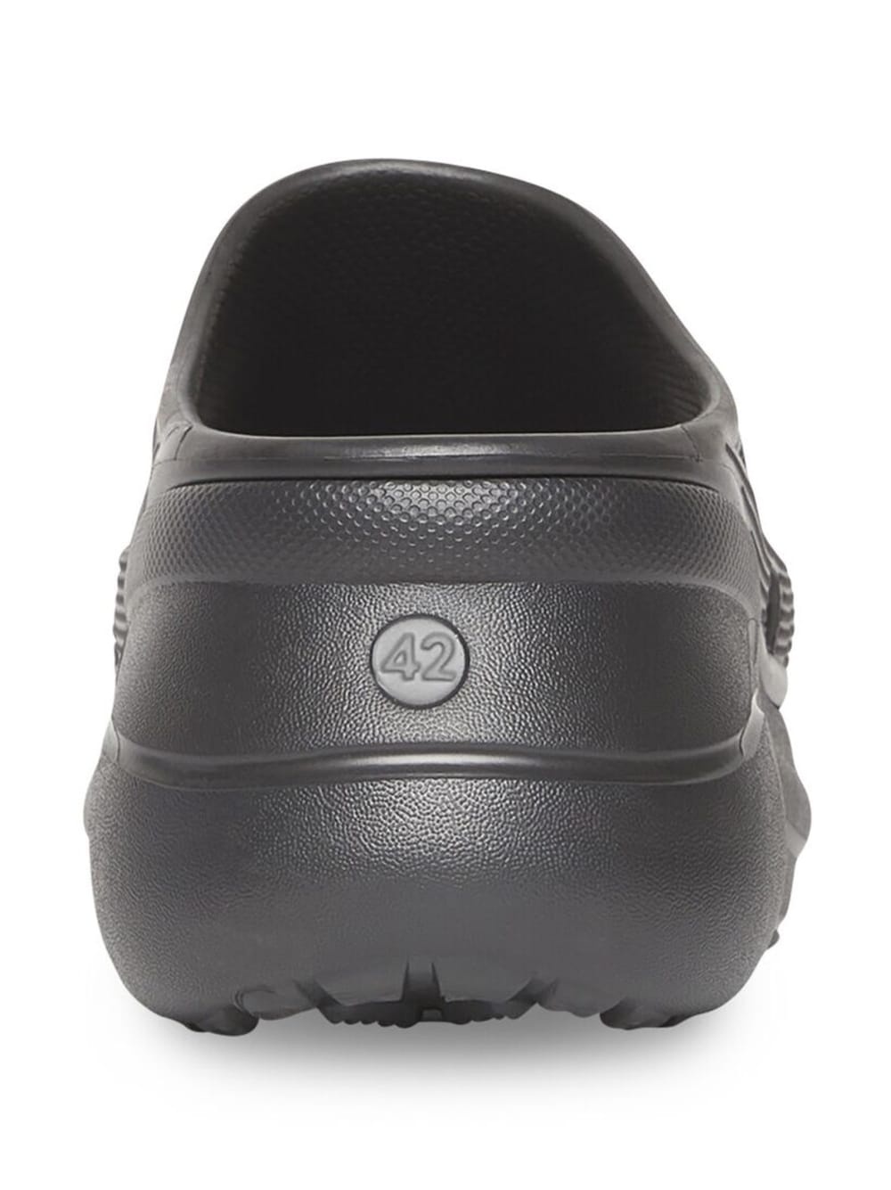 X Crocs perforated rubber slides - 3