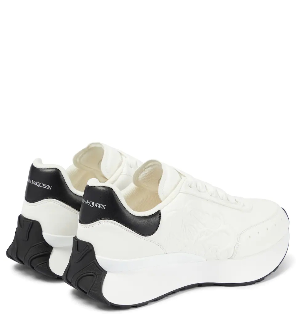 Sprint leather sneakers - 3