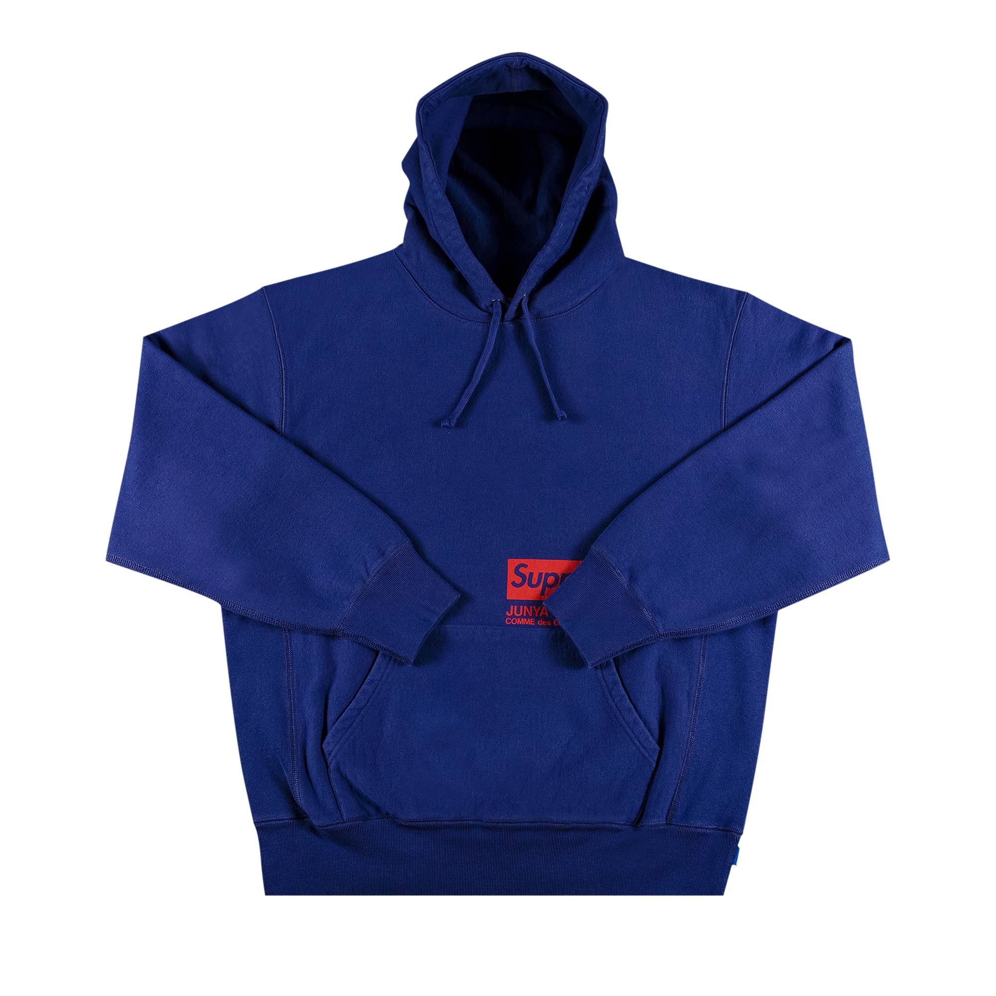 Supreme x Junya Watanabe x Comme des Garçons MAN Hooded Sweatshirt 'Royal' - 1