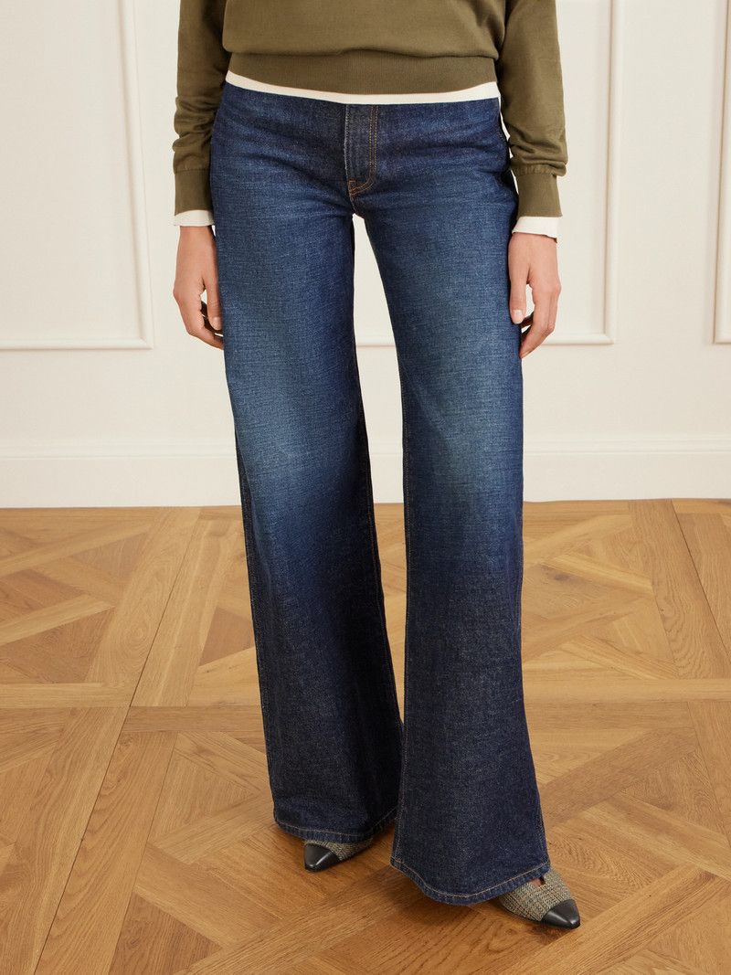 Loro Piana Rebecca Leather-trimmed Checked Tweed Ballet Flats outlook