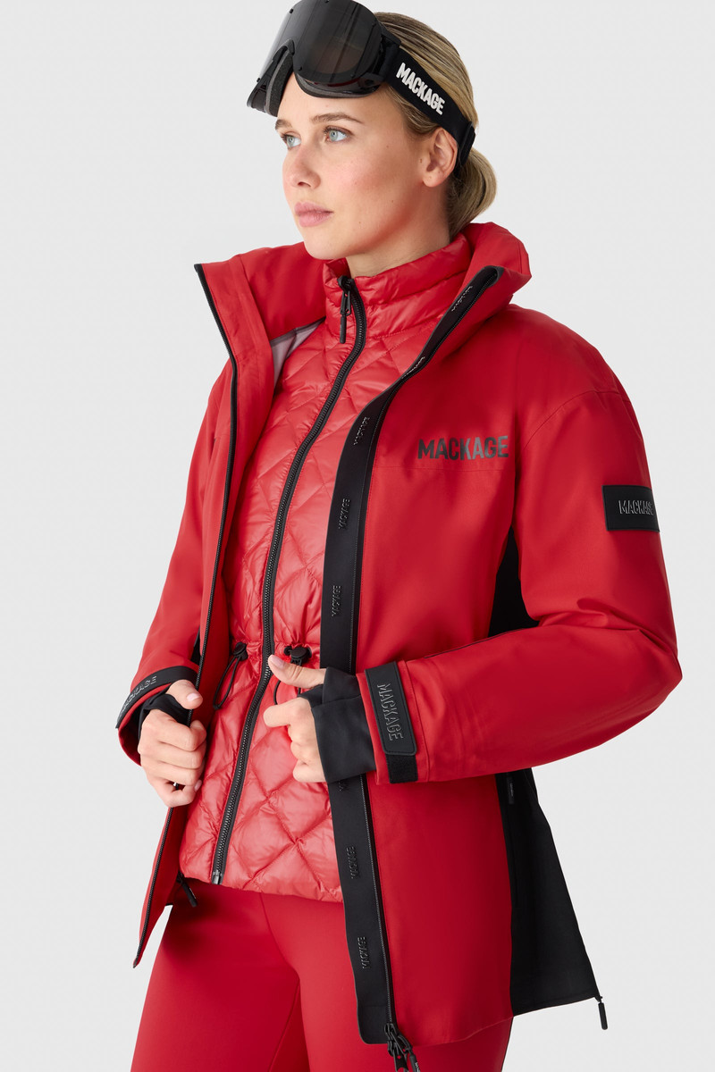 AYIRA 3-in-1 Ski Jacket with Removable Down Liner 5