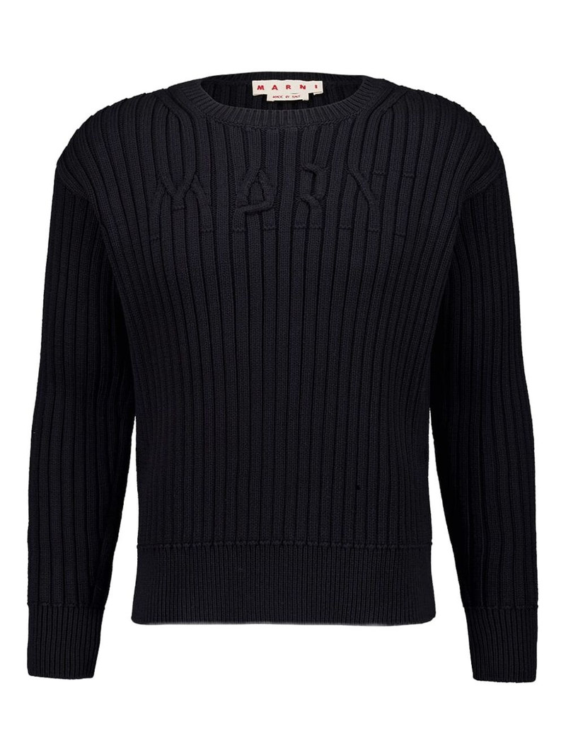 ribbed-knit jumper 1