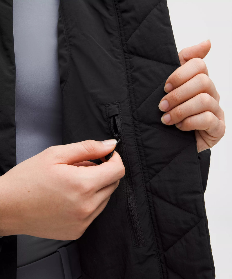 Insulated Oversized Collared Jacket 7