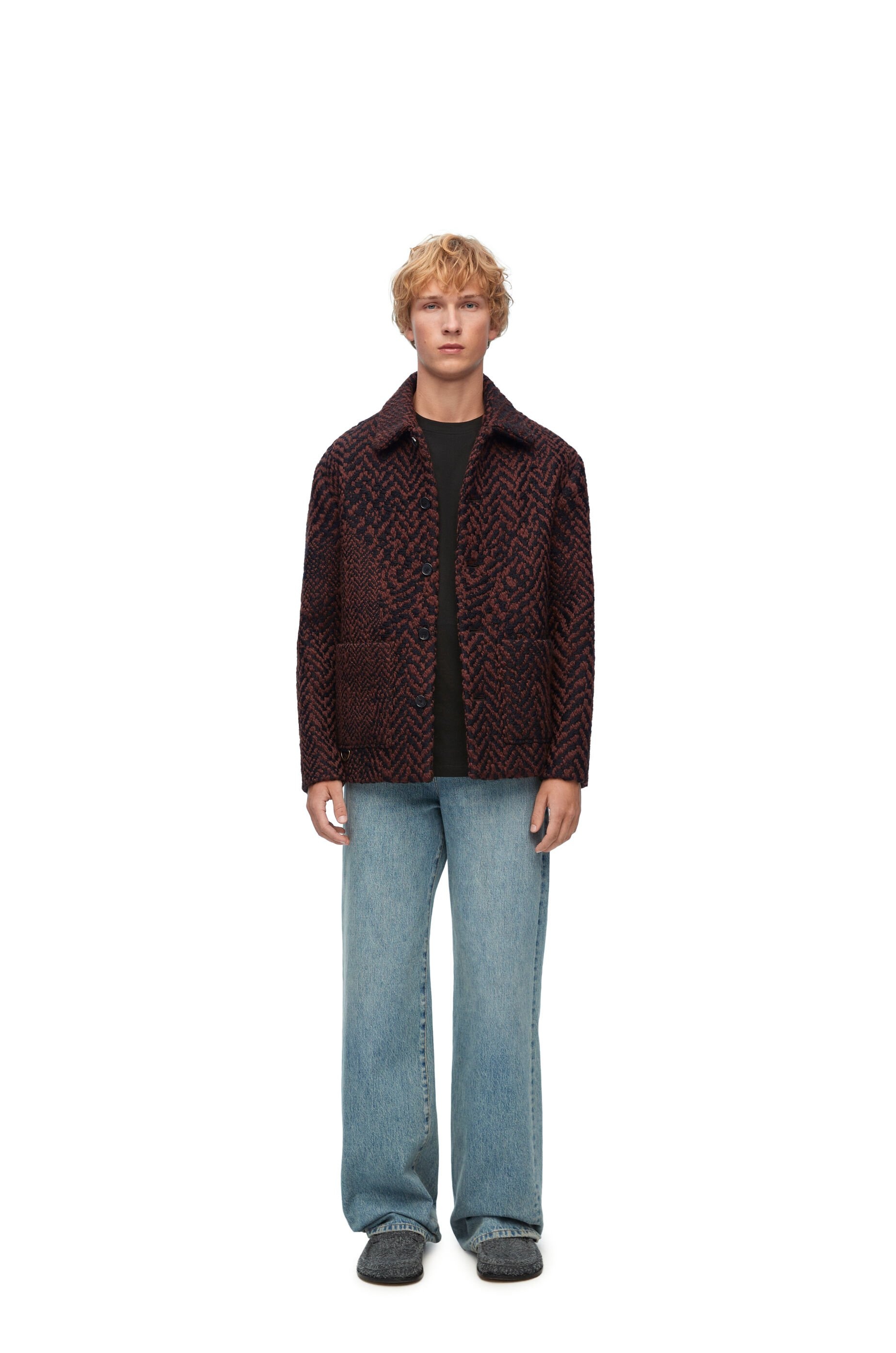 Workwear jacket in wool blend - 2