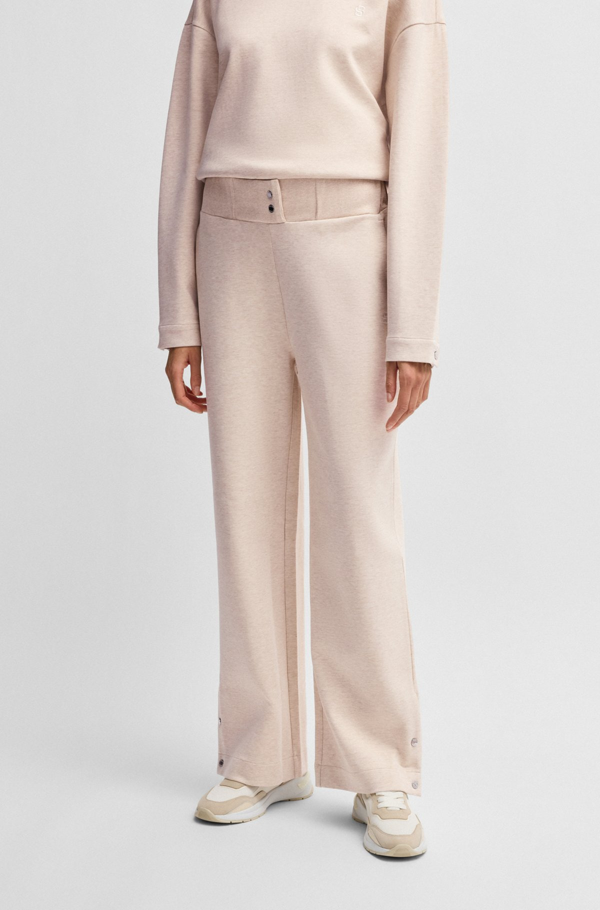 TRACKSUIT BOTTOMS WITH DOUBLE B MONOGRAM - 2
