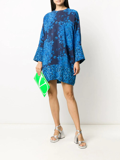 Valentino Bluegrace Composition mini dress outlook