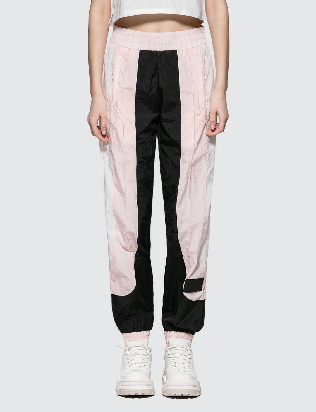 Color Block Track Pants - 1