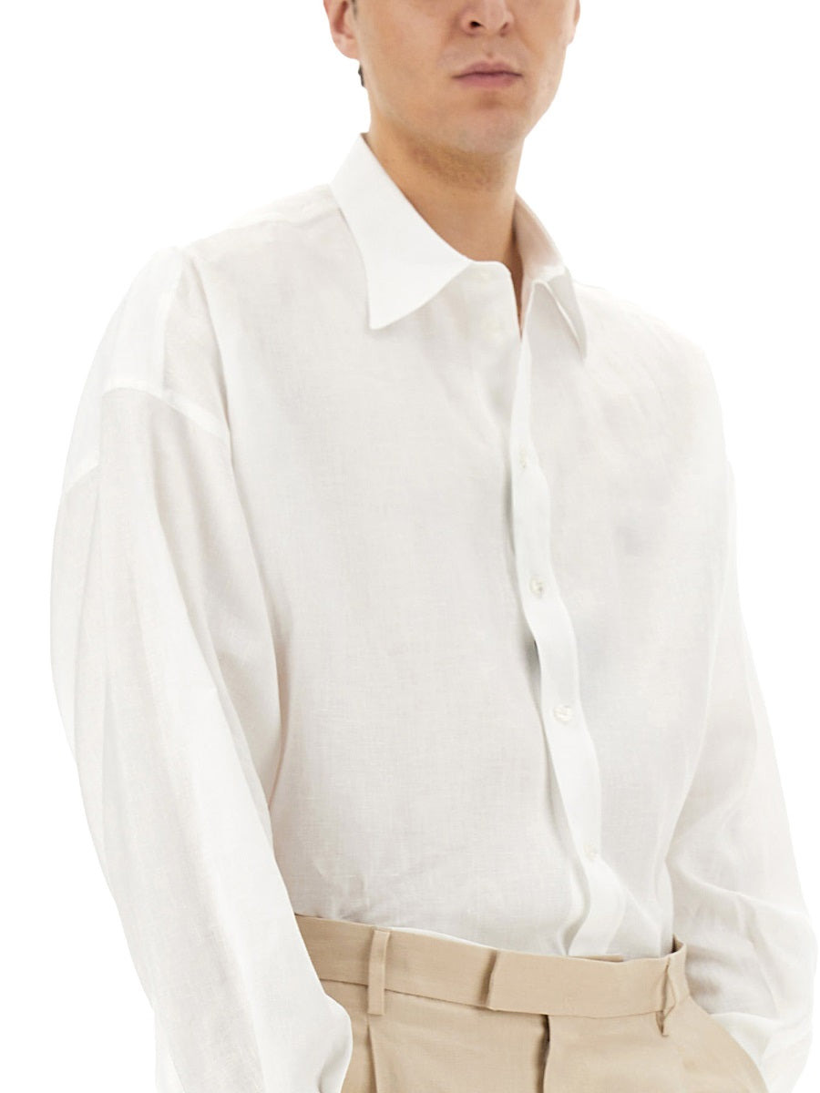 Dolce & Gabbana Men Linen Shirt - 4