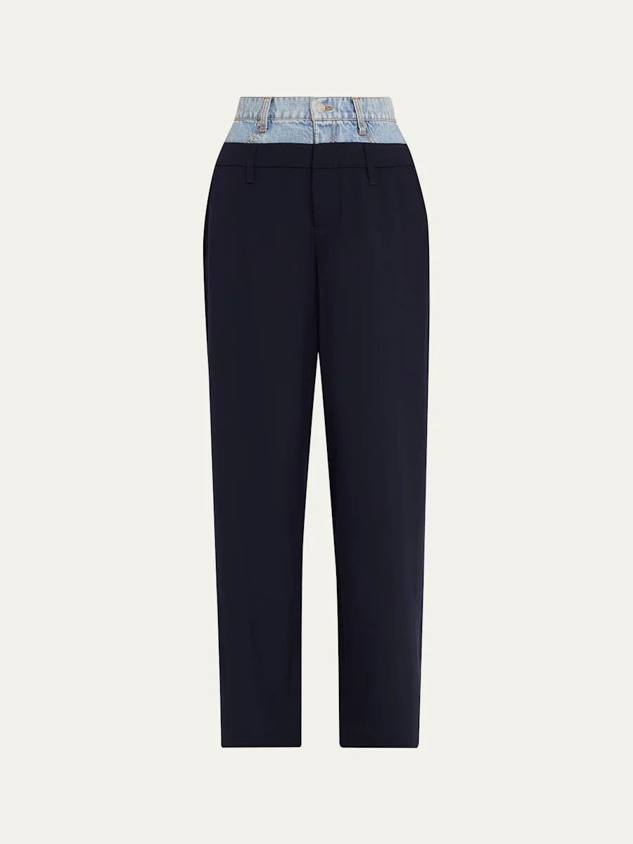 Ophelia Double Waistband Pants - 1