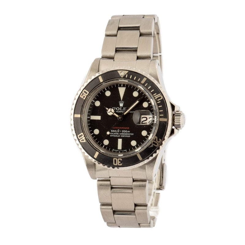 Vintage Rolex Submariner 1680 Steel Oyster - 2