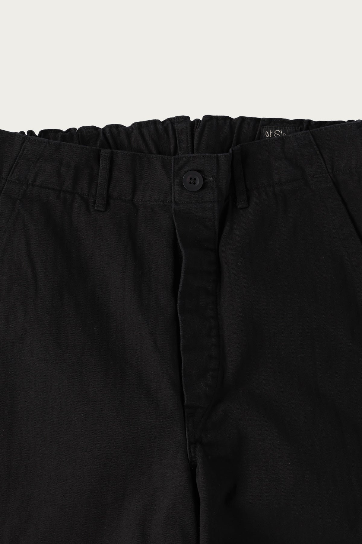 Wide Fit French Work Pants - Black - 2