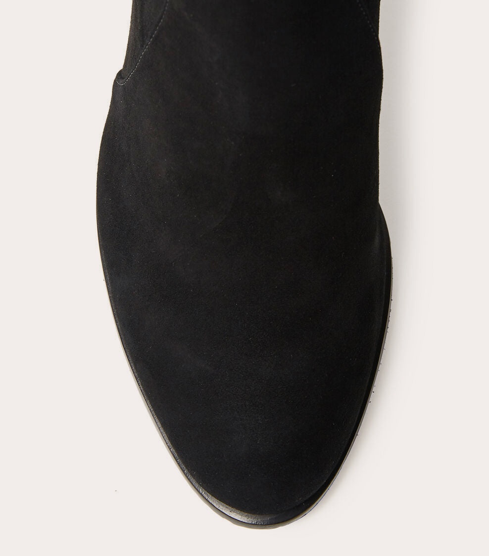 Highland Stretch-Leather Over-the-Knee Boot - 6