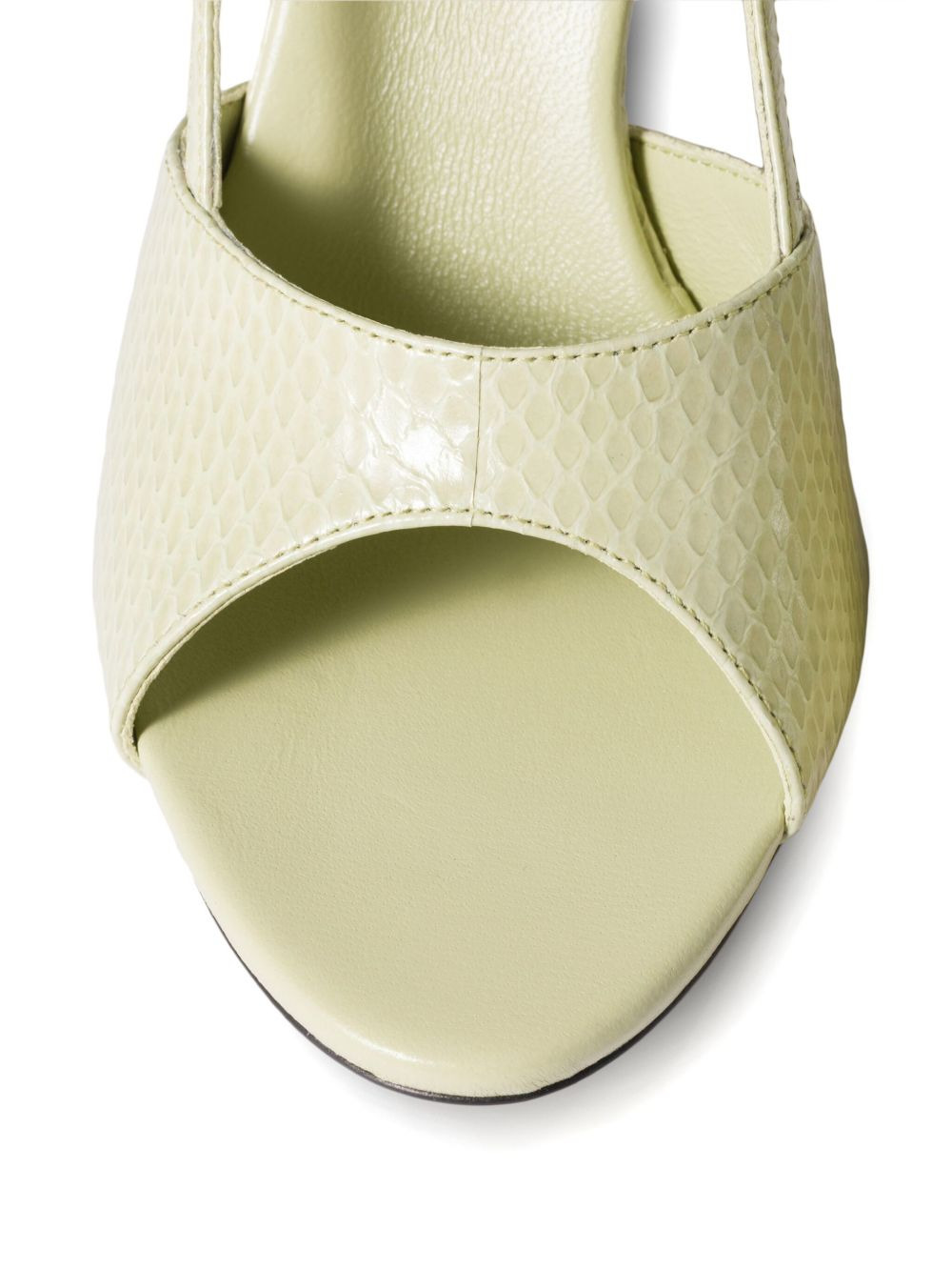slingback leather sandals - 4