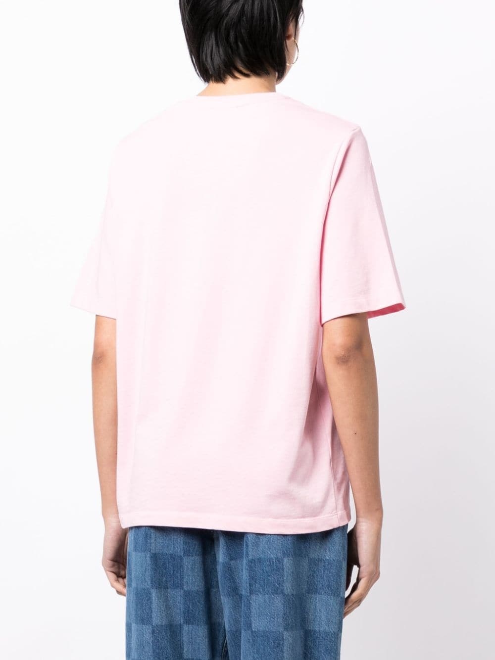 logo-print cotton T-shirt - 4