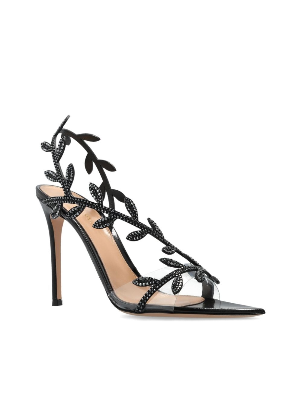105mm Flavia leather sandals - 4