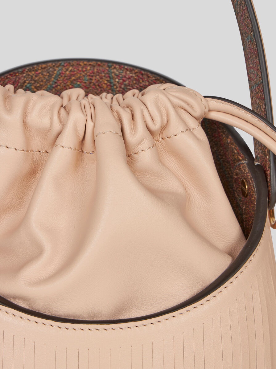 MINI SATURNO BAG WITH FRINGING - 7